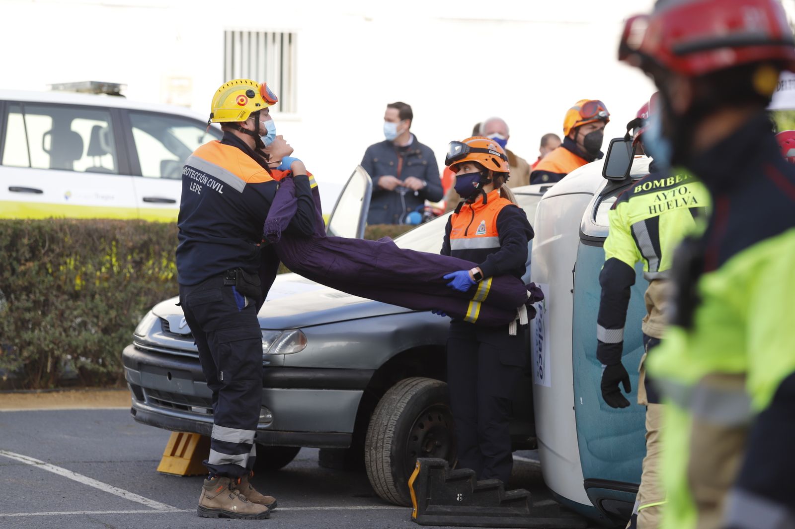 Imágenes de las actividades del Día Europeo del 112