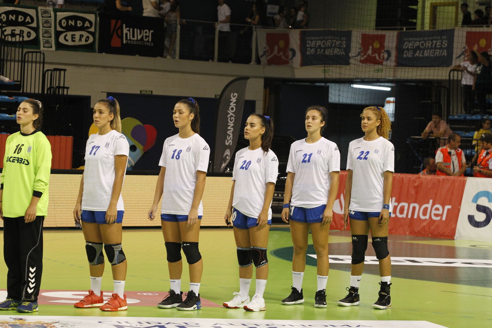 Fotogalería España-Grecia. Balonmano Femenino, fase clasificación Euro 2020