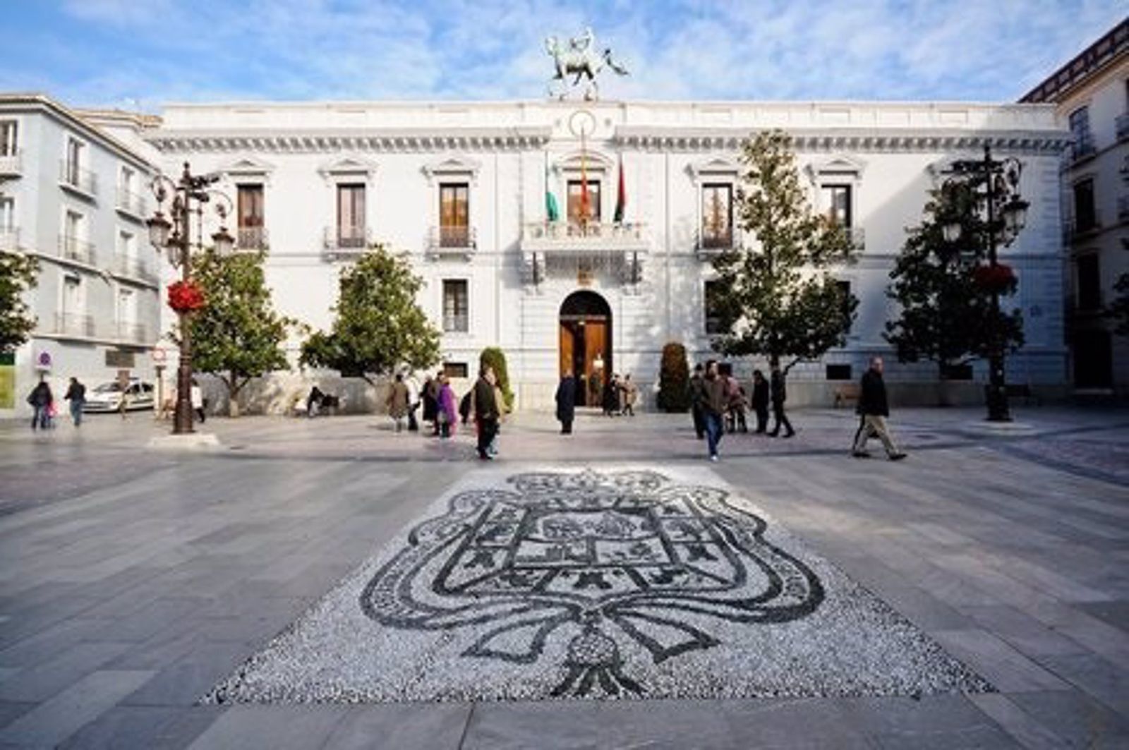 Ayuntamiento de Granada en la Plaza del Carmen