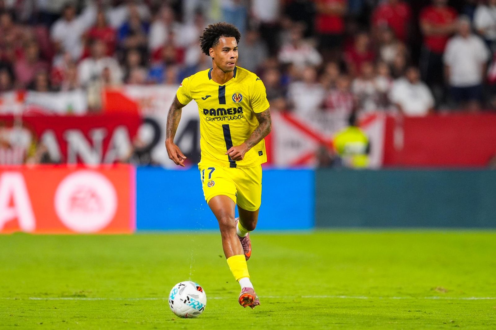 Las fotos del Sevilla-Villarreal