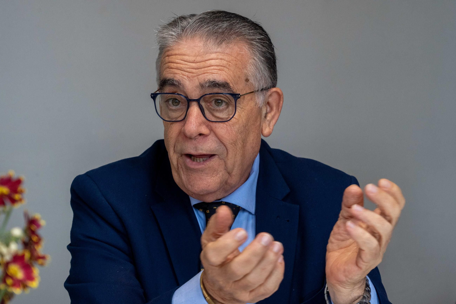 Imágenes del desayuno de redacción 'Huelva, eficiencia y sostenibilidad en la gestión de los servicios en las ciudades'