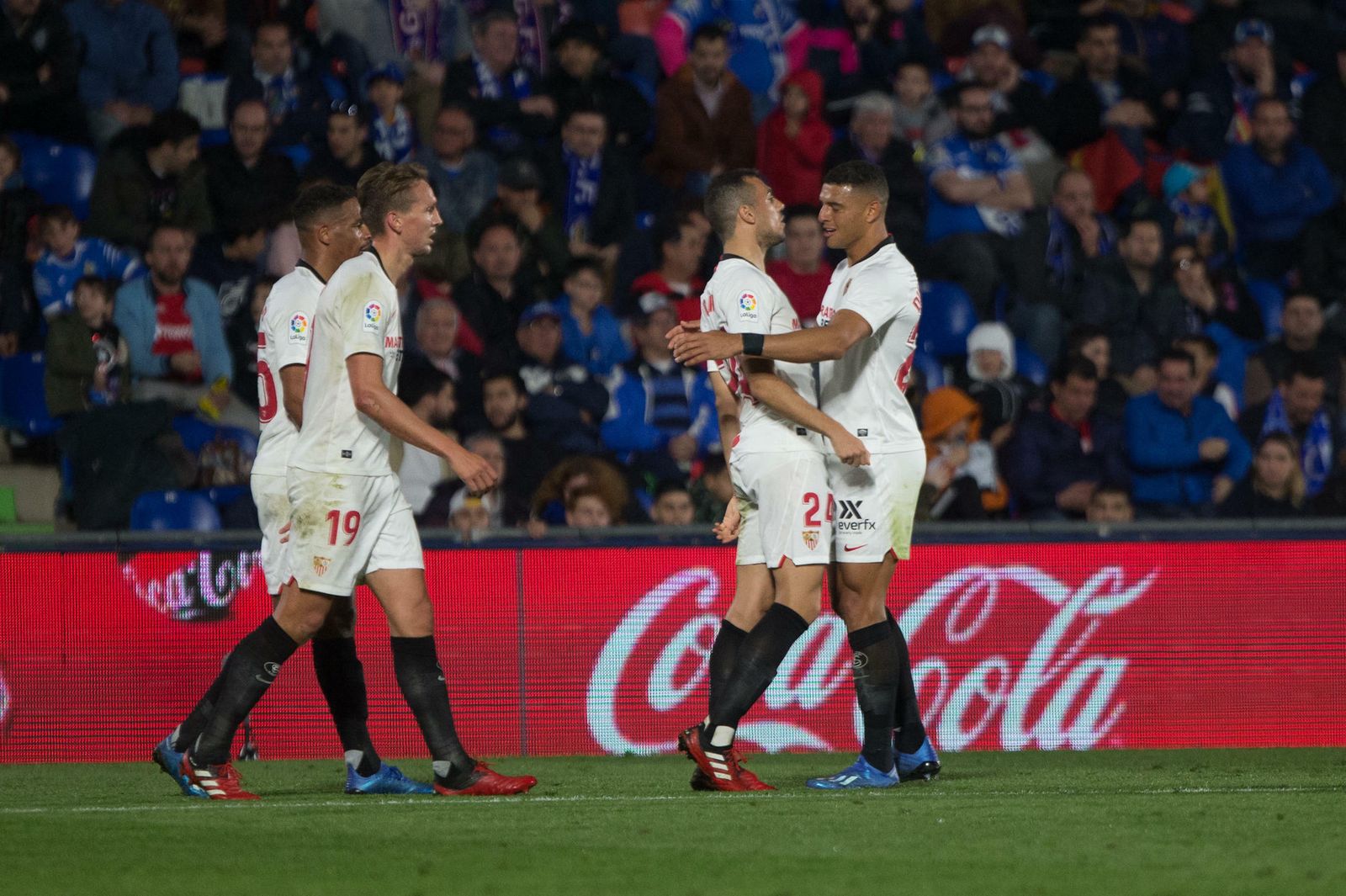 Las imágenes del Getafe-Sevilla FC