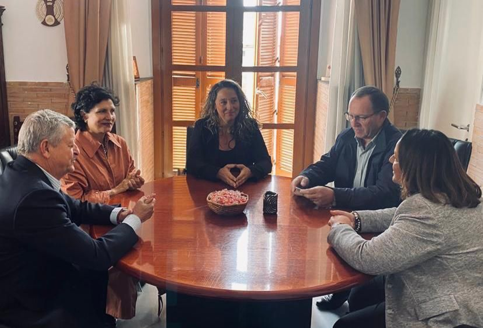 Reunión del PFEA en el Ayuntamiento de Vélez-Rubio.