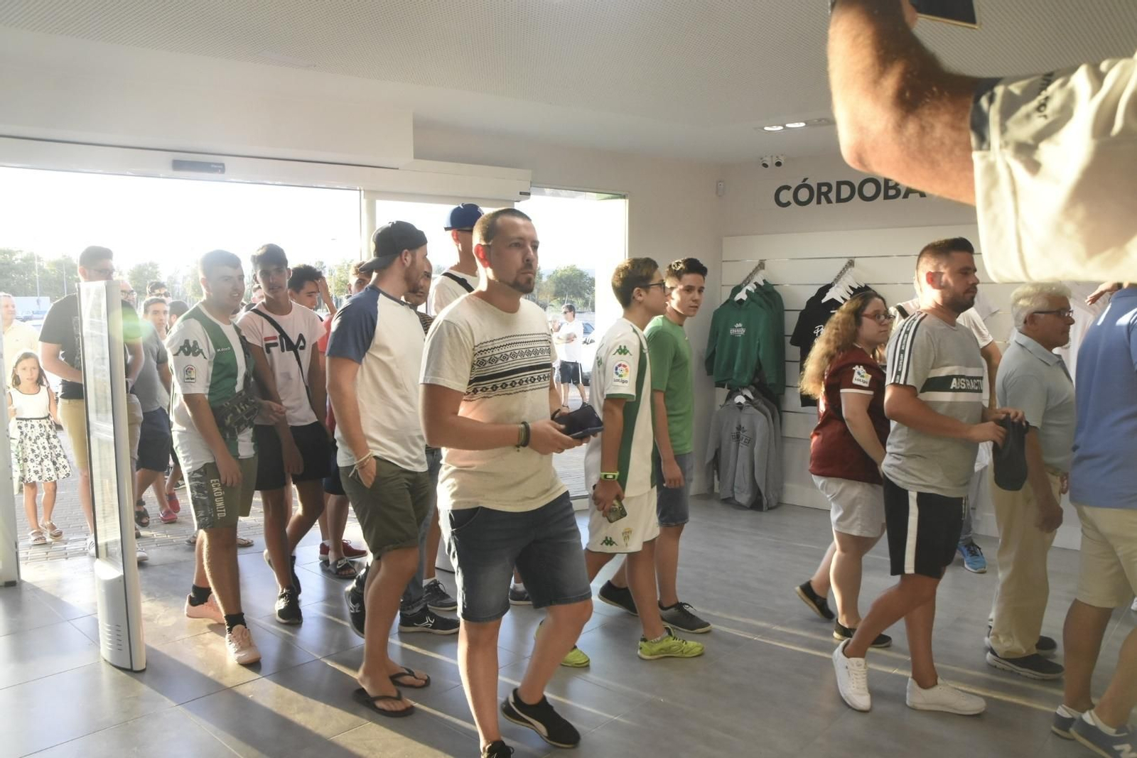 La presentación de las nuevas equipaciones del Córdoba CF, en imágenes