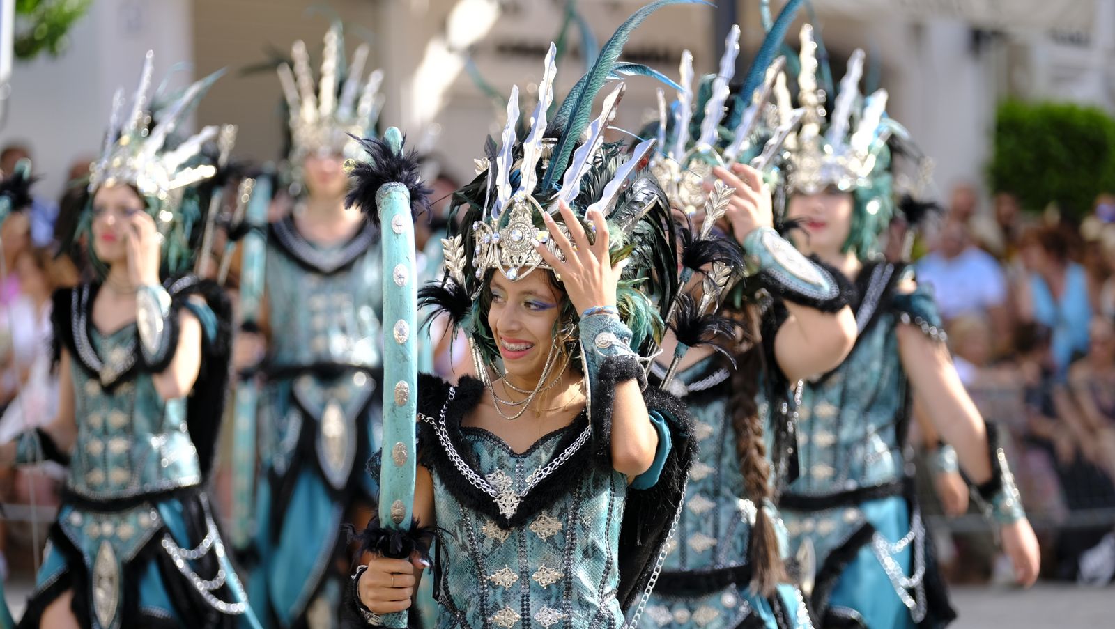 Imágenes del desfile de Moros y Cristianos 2023, en Mojácar