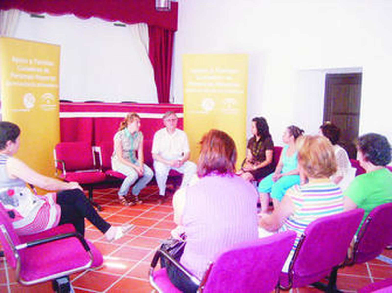 Un momento del desarrollo del curso formativo.