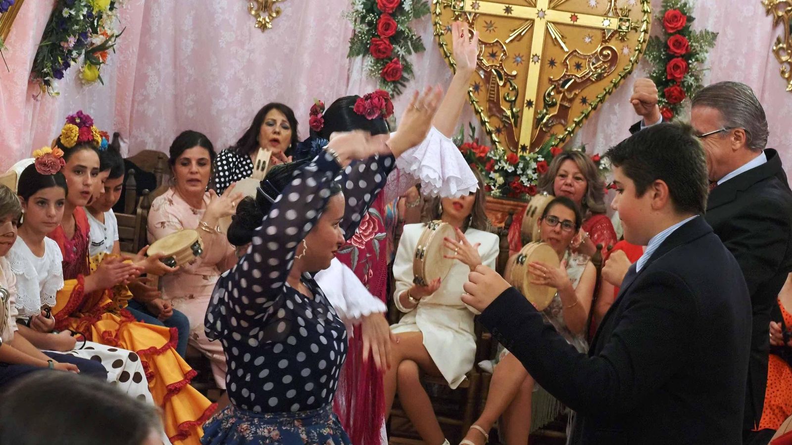 La Cruz preside siempre la 'colá'