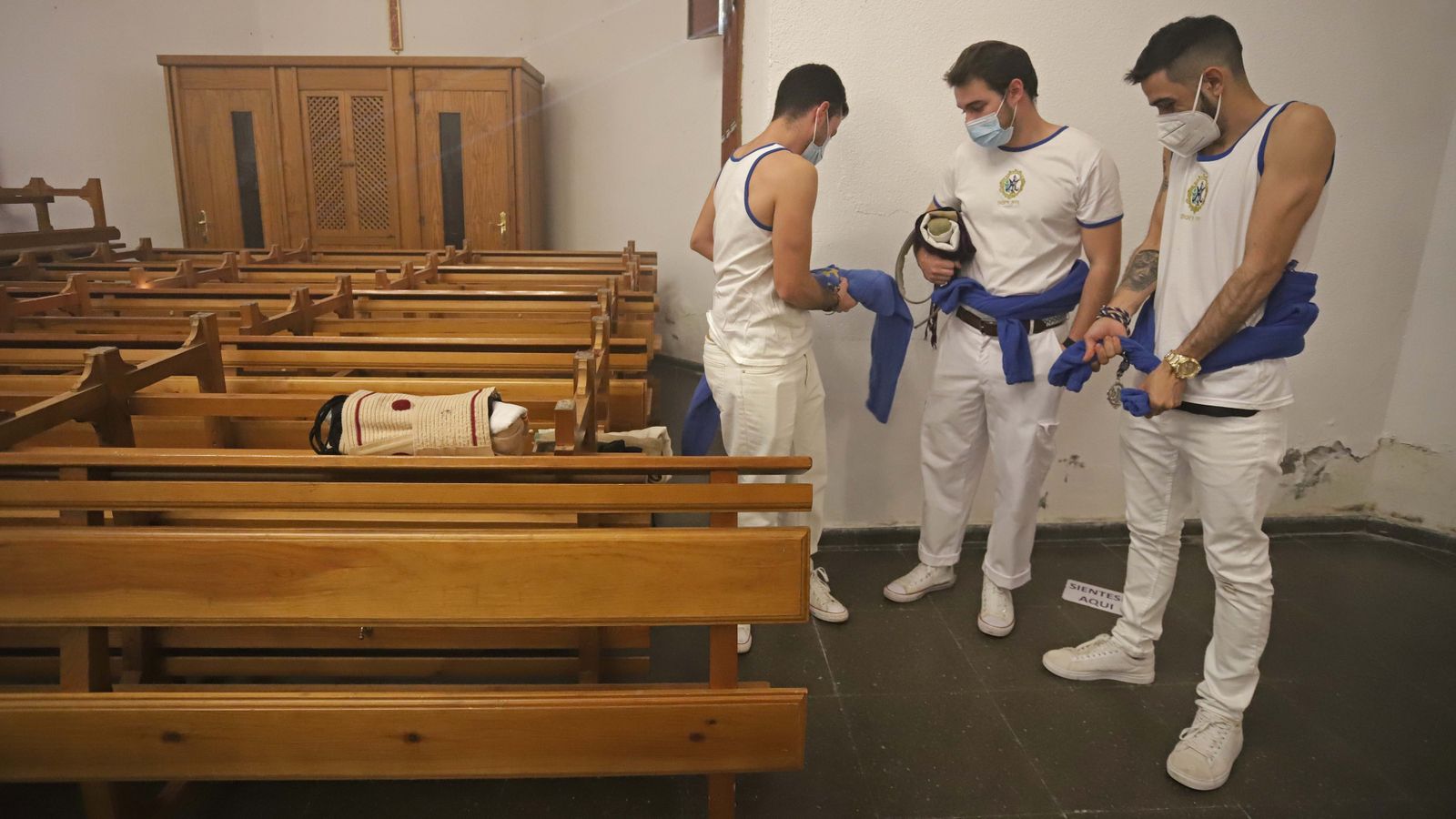 Fotos del Domingo de Ramos en Algeciras: Oración en el Huerto