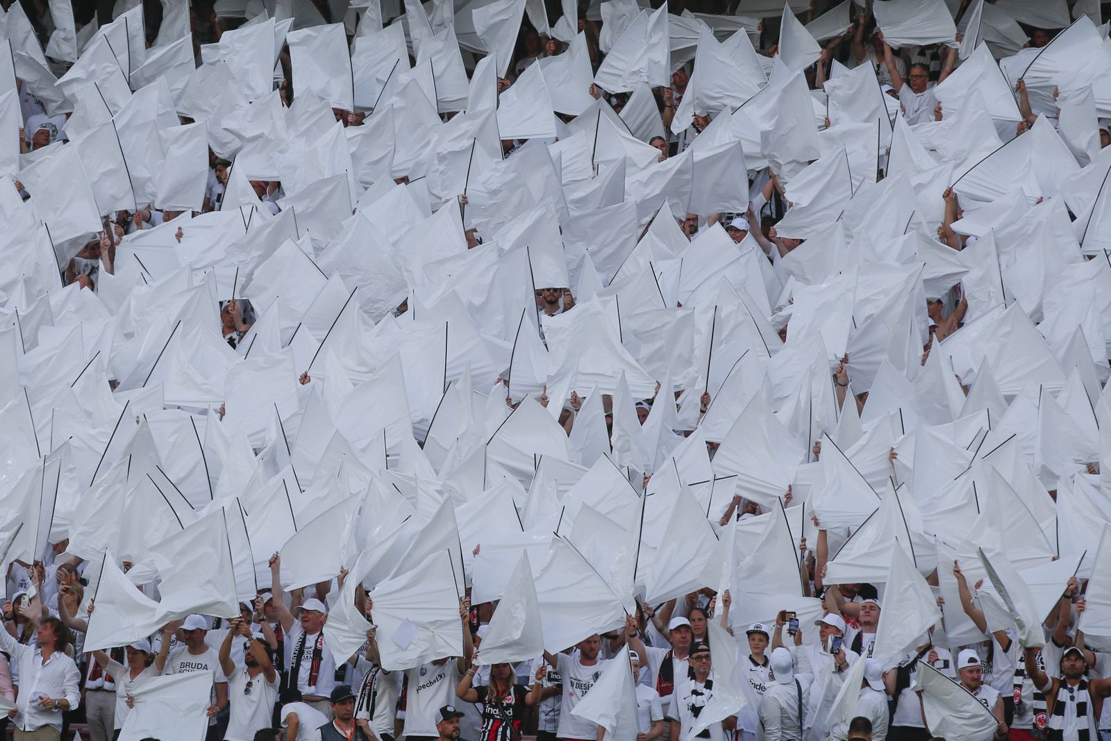 Las fotos del Eintracht-Rangers, la final de la Europa League en Sevilla