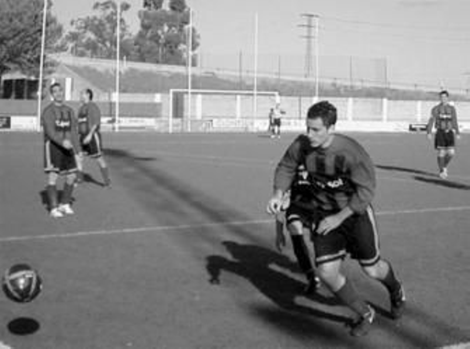 El Valdelamusa realizó un fútbol atractivo durante la mayor parte del partido