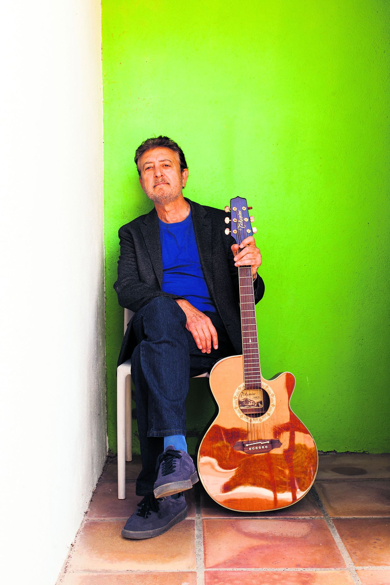 El cantante Manolo García