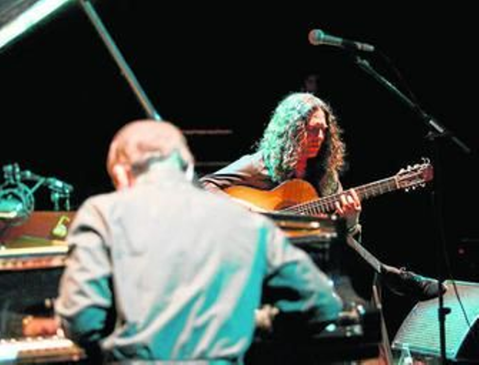 Tomatito con el pianista Michel Camilo en el Gran Teatro de Córdoba.