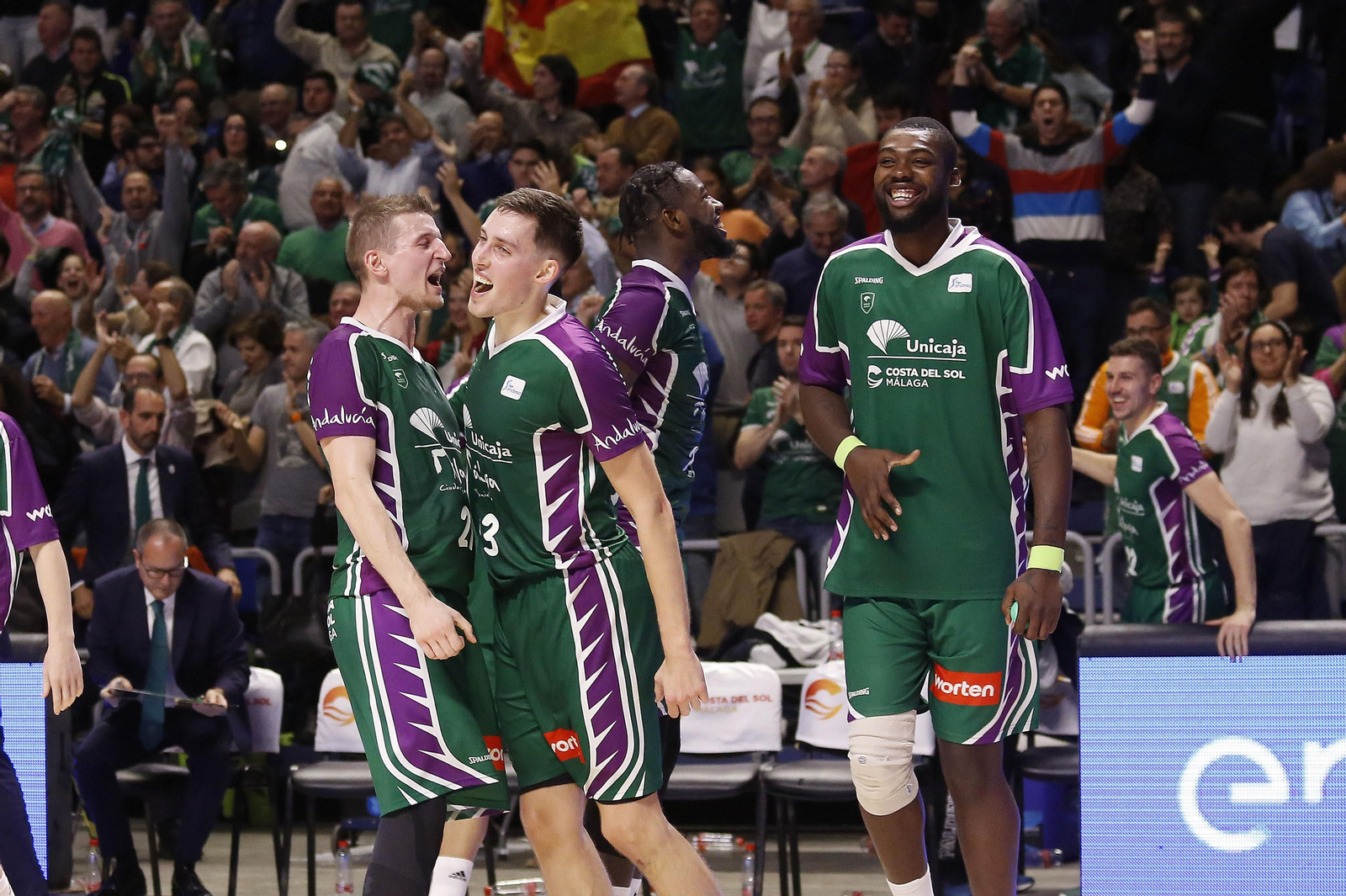 Los cinco años de Adam Waczynski en el Unicaja, en fotos