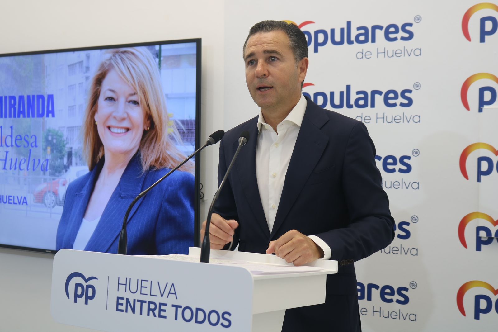 Felipe Arias, el número dos de la candidatura popular.