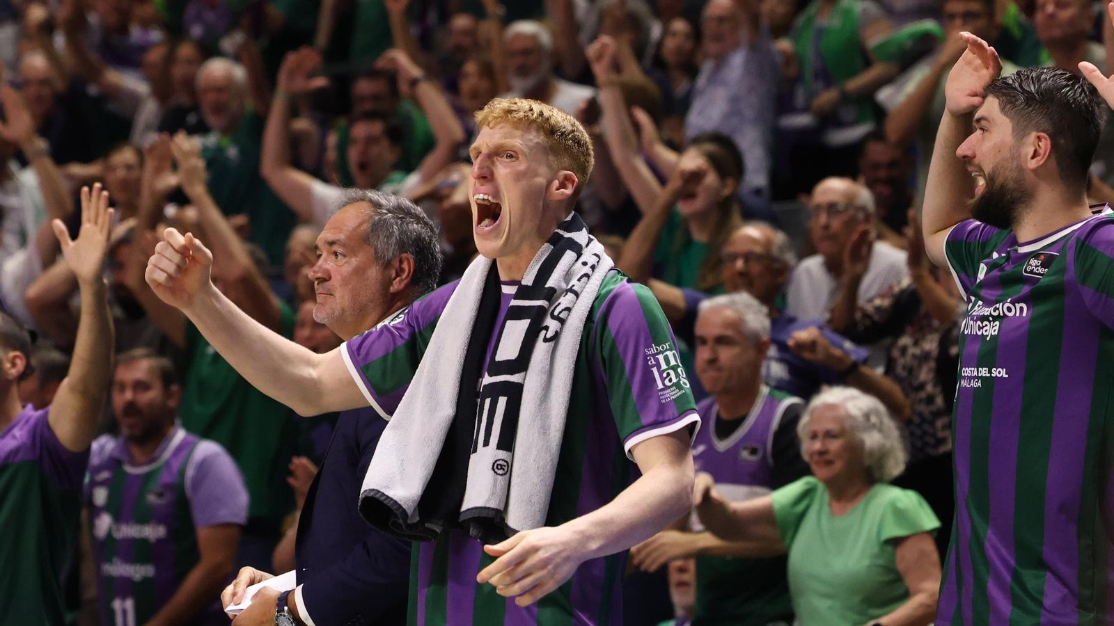 Las fotos del Unicaja-Barcelona, primer partido del play off de la Liga Endesa