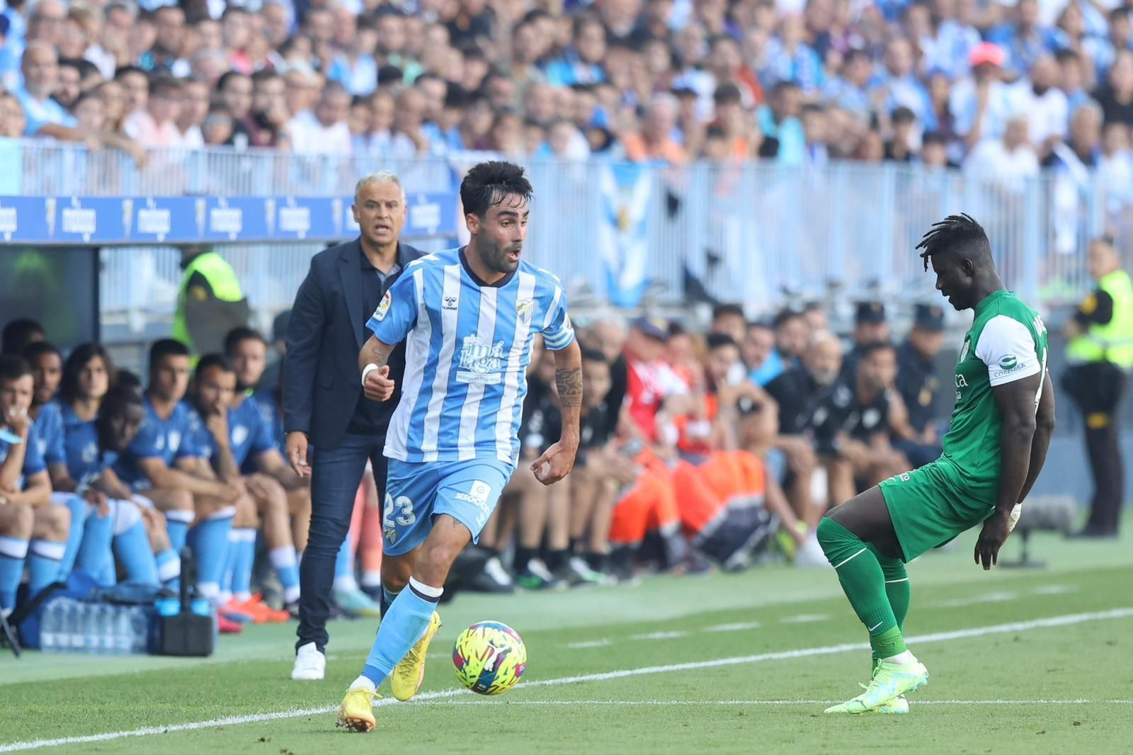 Las fotos del Málaga CF-Huesca
