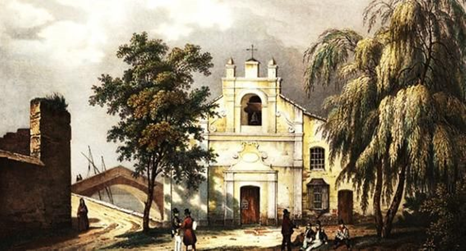 Grabado de Louis Auguste Sainson  (1801-1887).