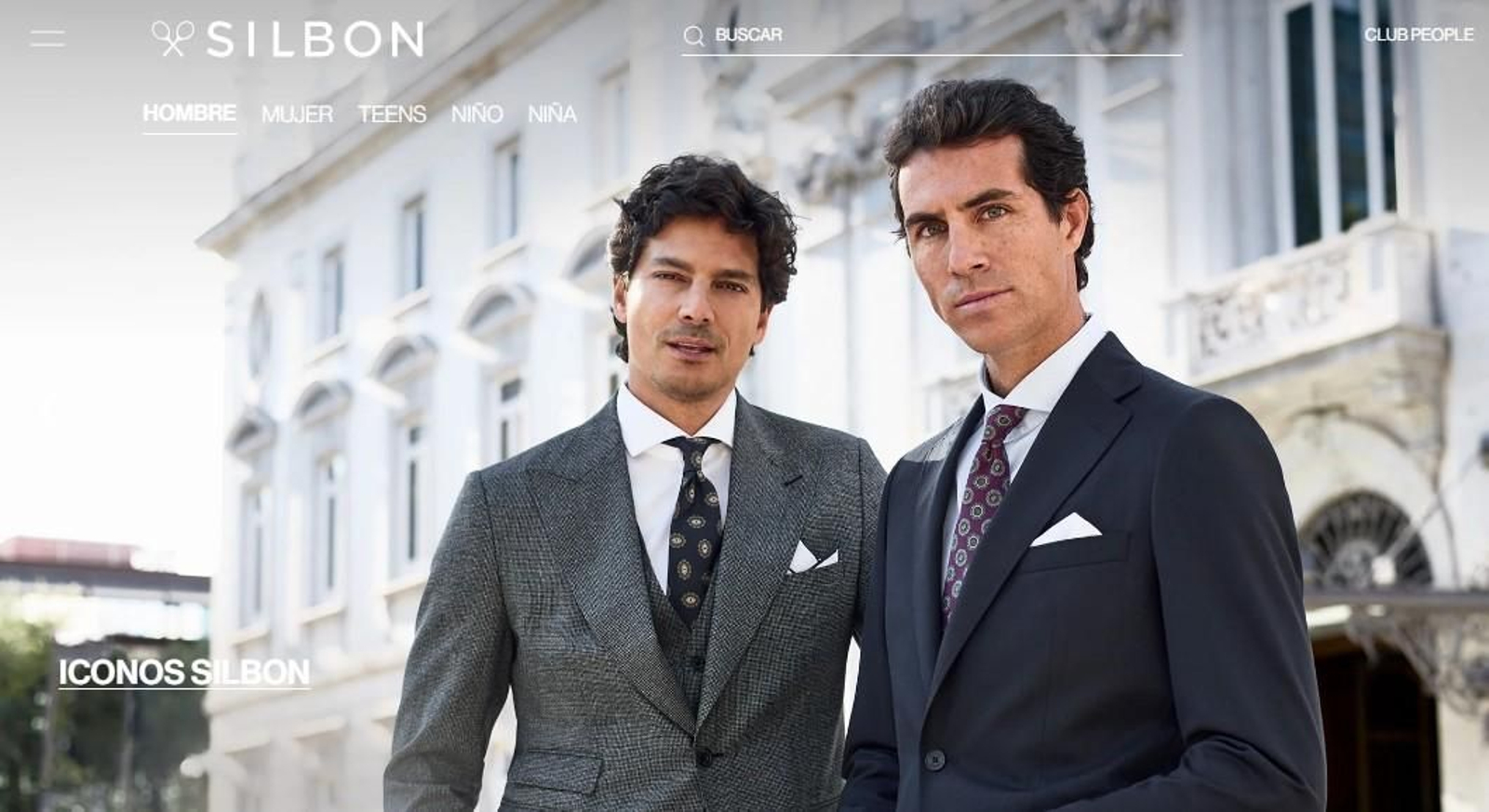 Página web de Silbon shop.