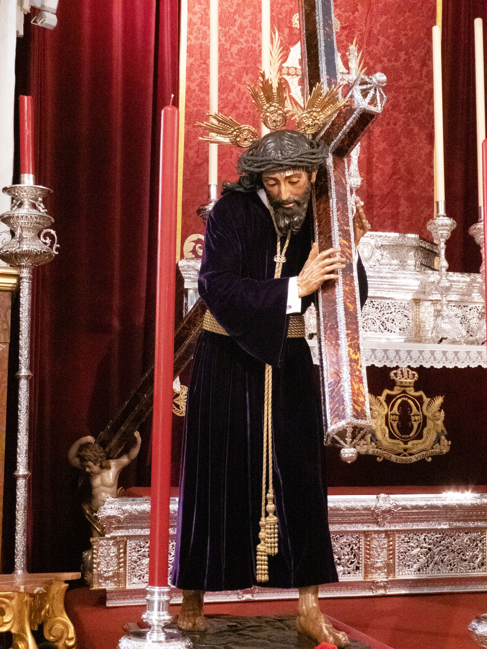 Altar extraordinario para Semana Santa de la Hermandad de la O
