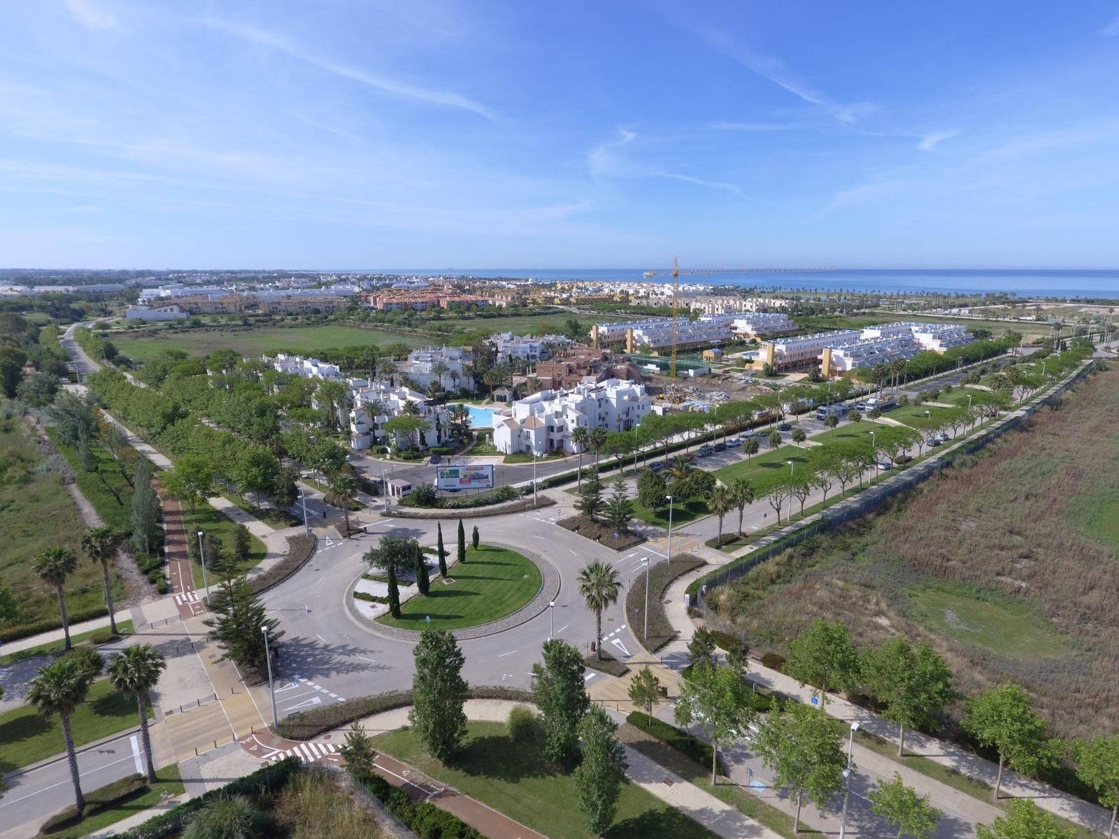 Una vista panorámica de Costa Ballena Chipiona.