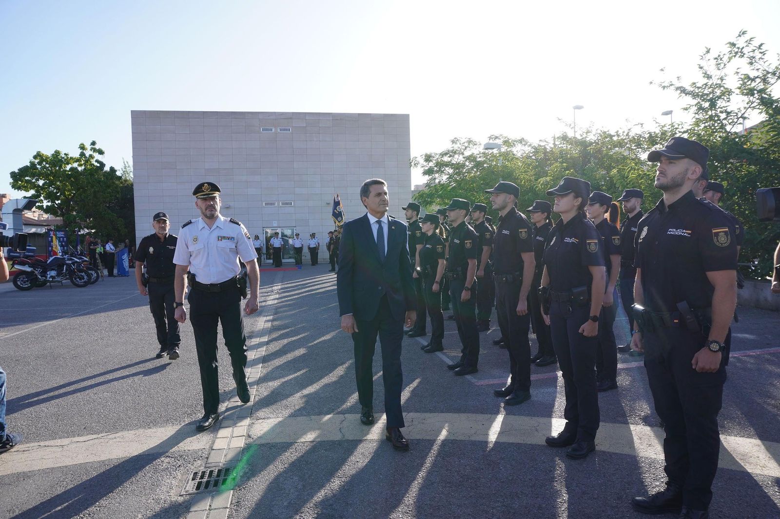 La presentación de los agentes de la Policía Nacional de Granada, en imágenes