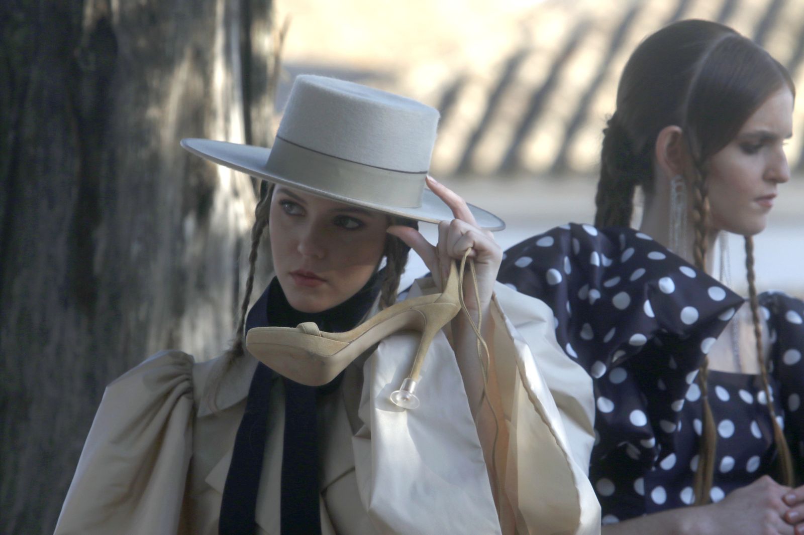 El desfile de Juana Martín en Medina Azahara, en fotografías