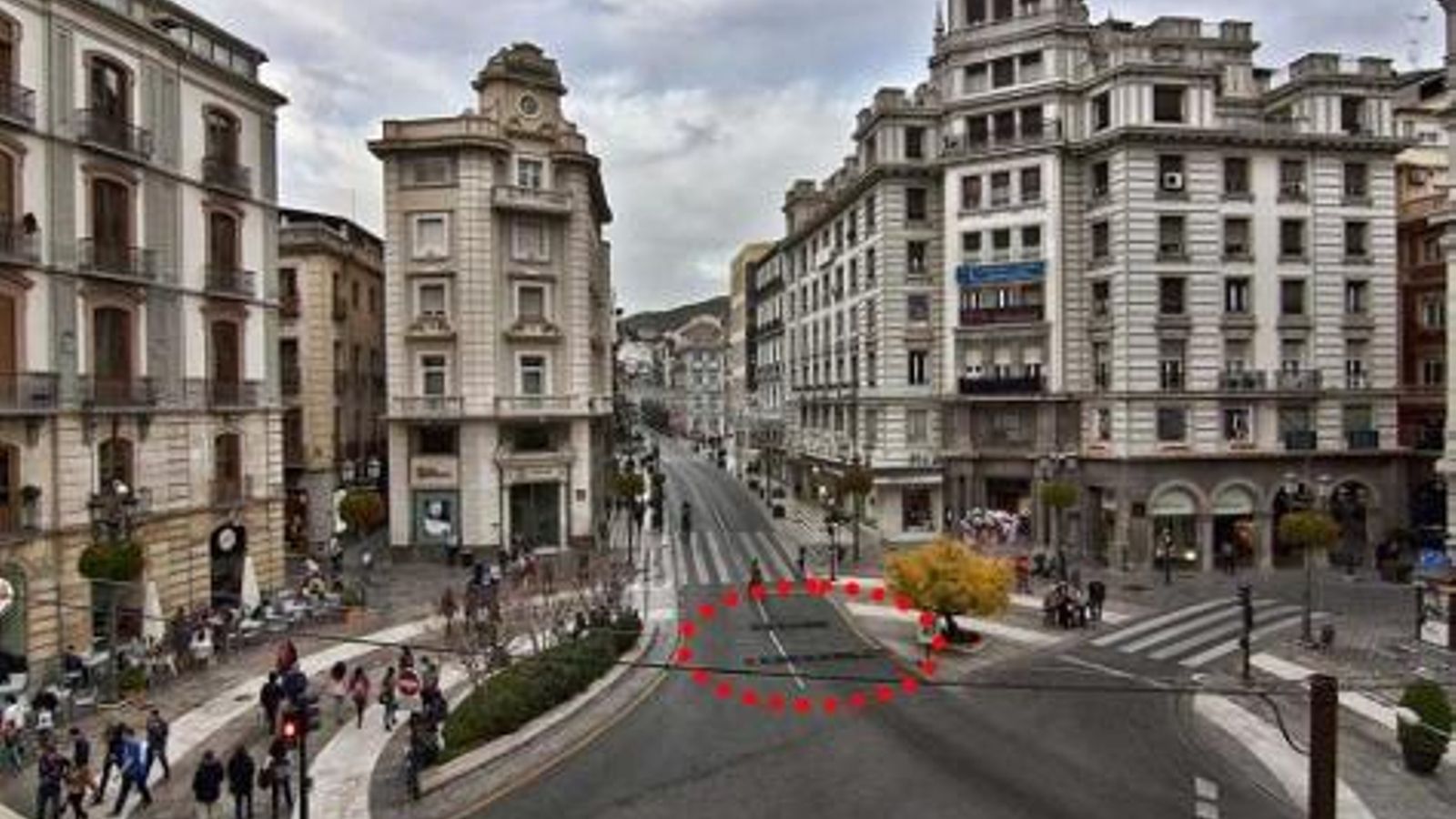 Rejillas en Puerta Real para evitar el efecto pistón.