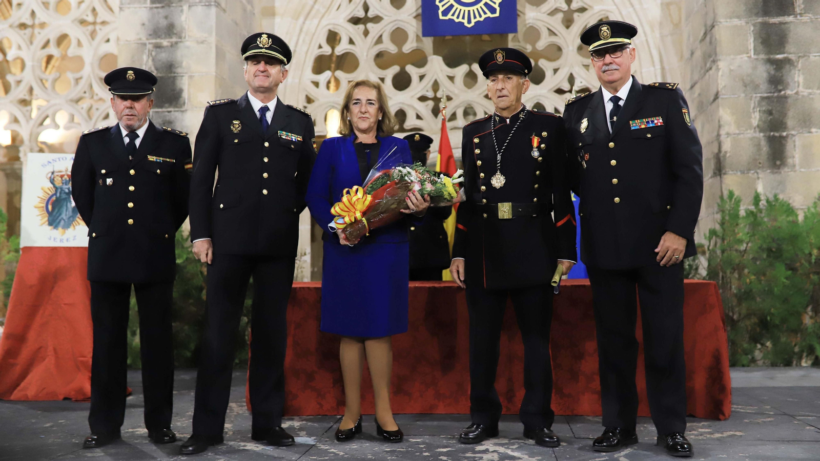 Entrega de medallas de la asociación policial Santo Angél de Jerez