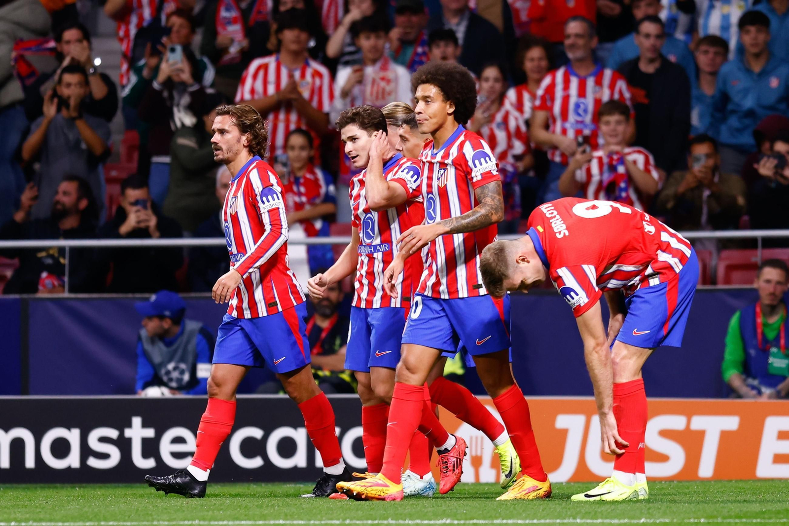 Las mejores imágenes del Atlético de Madrid en su duelo contra el Lille