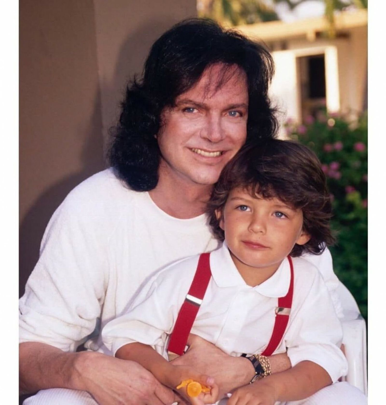 Camilo y Camilín de niño.