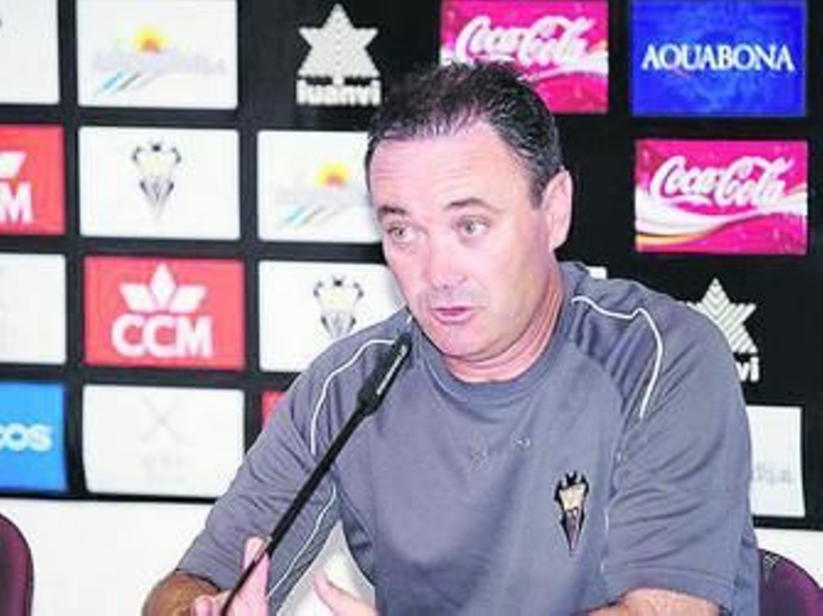 Martínez, técnico del Cartagena.