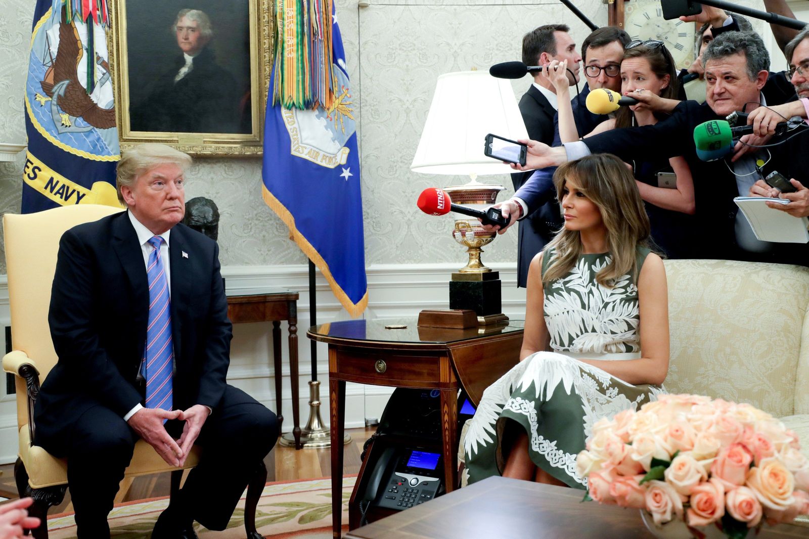 Los Reyes, en la Casa Blanca