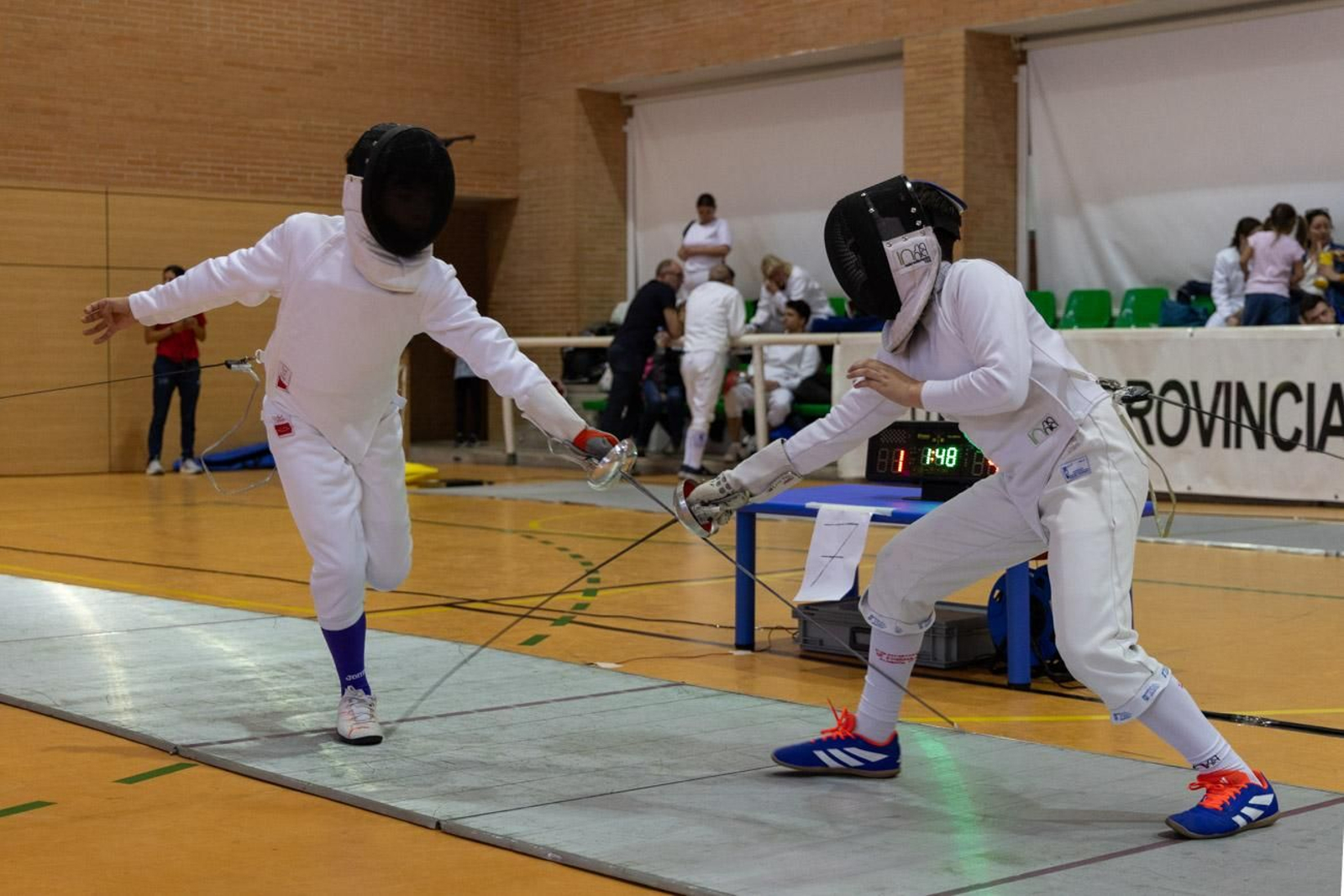 En imágenes: inclusión y espectáculo deportivo en la X Torneo de Esgrima Ciudad de Jaén