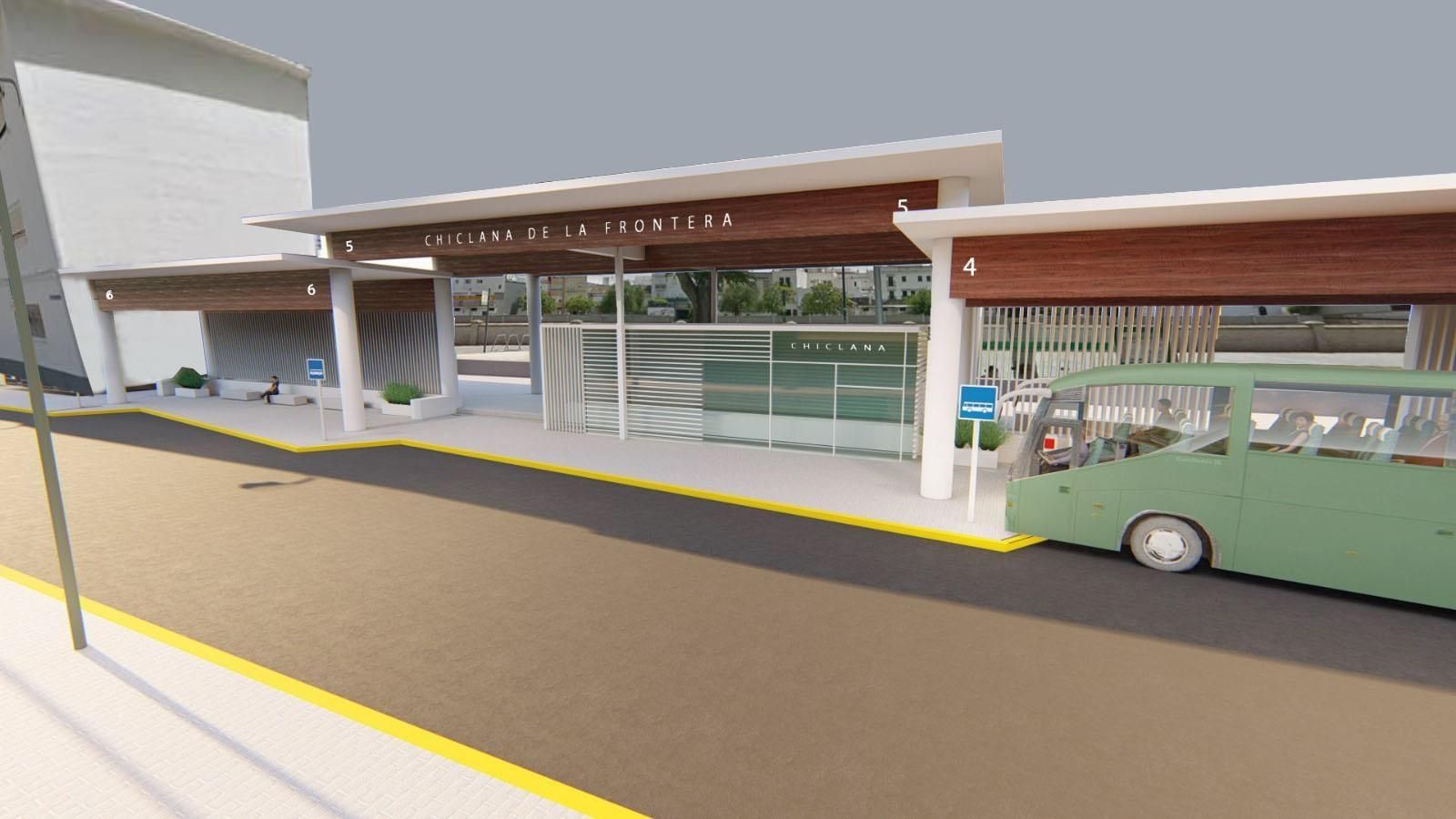 El nuevo intercambiador de transportes. El nuevo intercambiador de transportes.