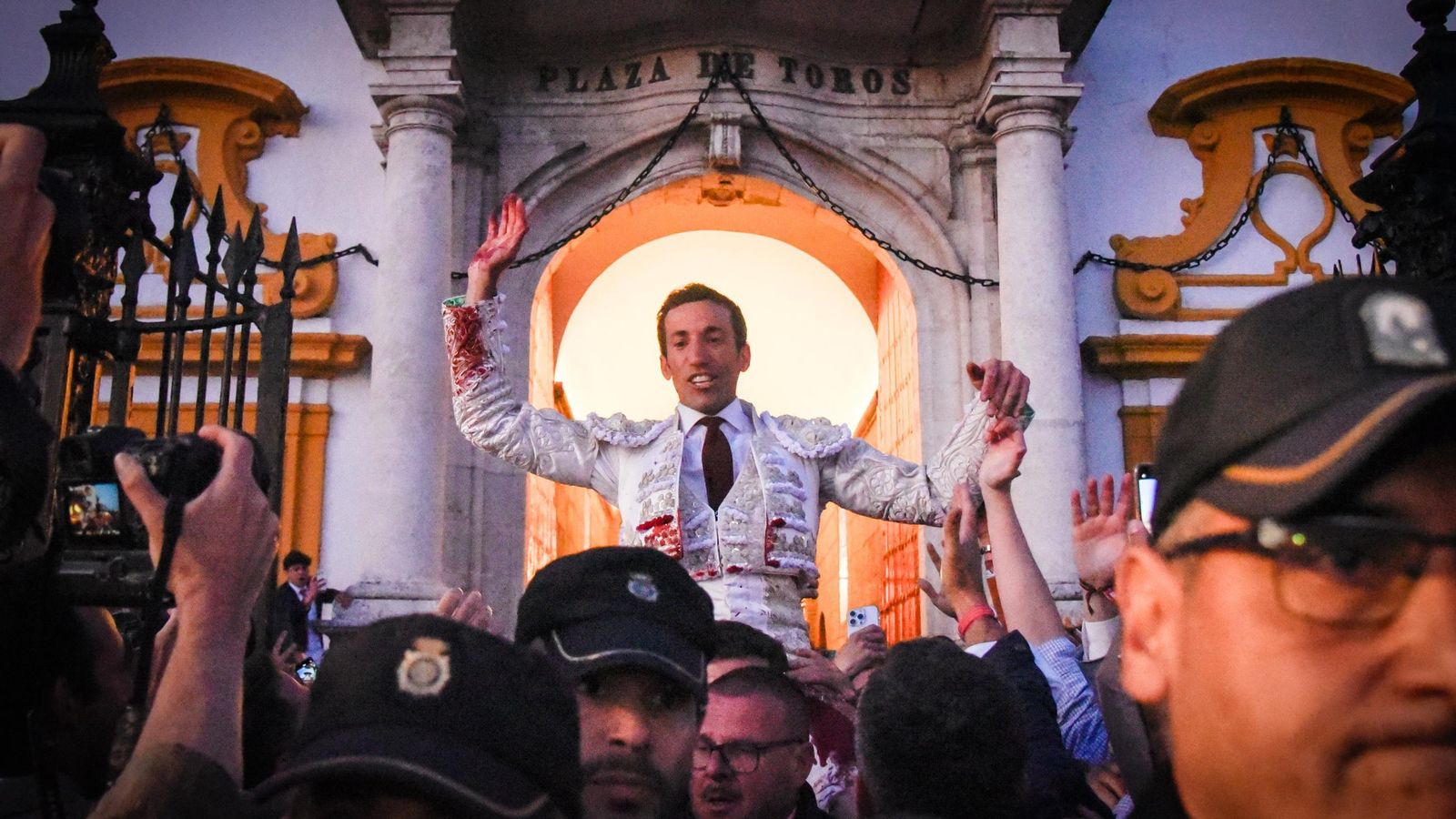 David de Miranda ha sido el único matador que ha abierto la Puerta del Príncipe en la temporada 2025.