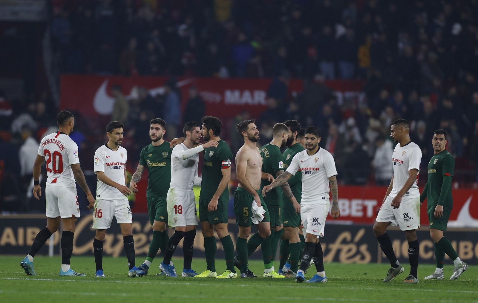 Las imágenes del Sevilla fc-Athletic de Bilbao