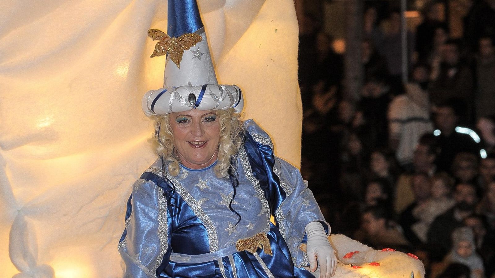 Rosamar Prieto-Castro, delegada de Fiestas Mayores en 2010.