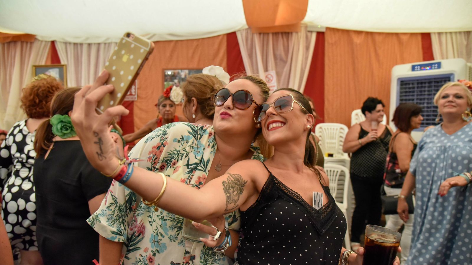 Feria de La Línea Dia de la Mujer en imagenes