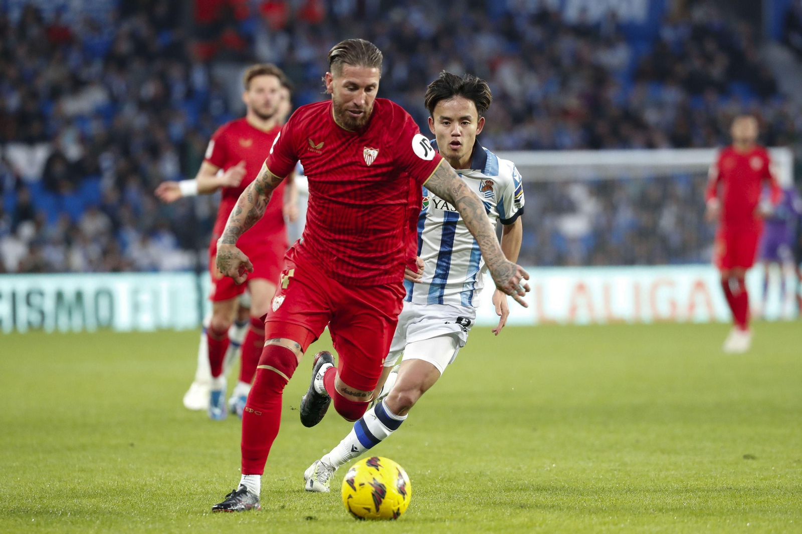 Las fotos del Real Sociedad-Sevilla de Liga