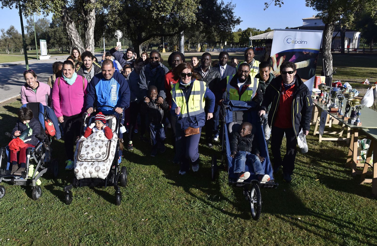 Participantes en la prueba, en una edición pasada.