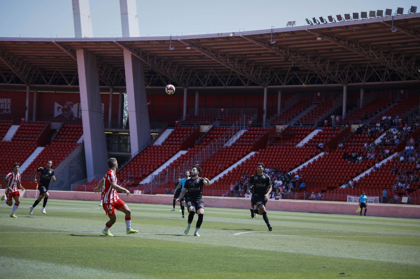 Imágenes del partido entre el Almería B y el Real Jaén