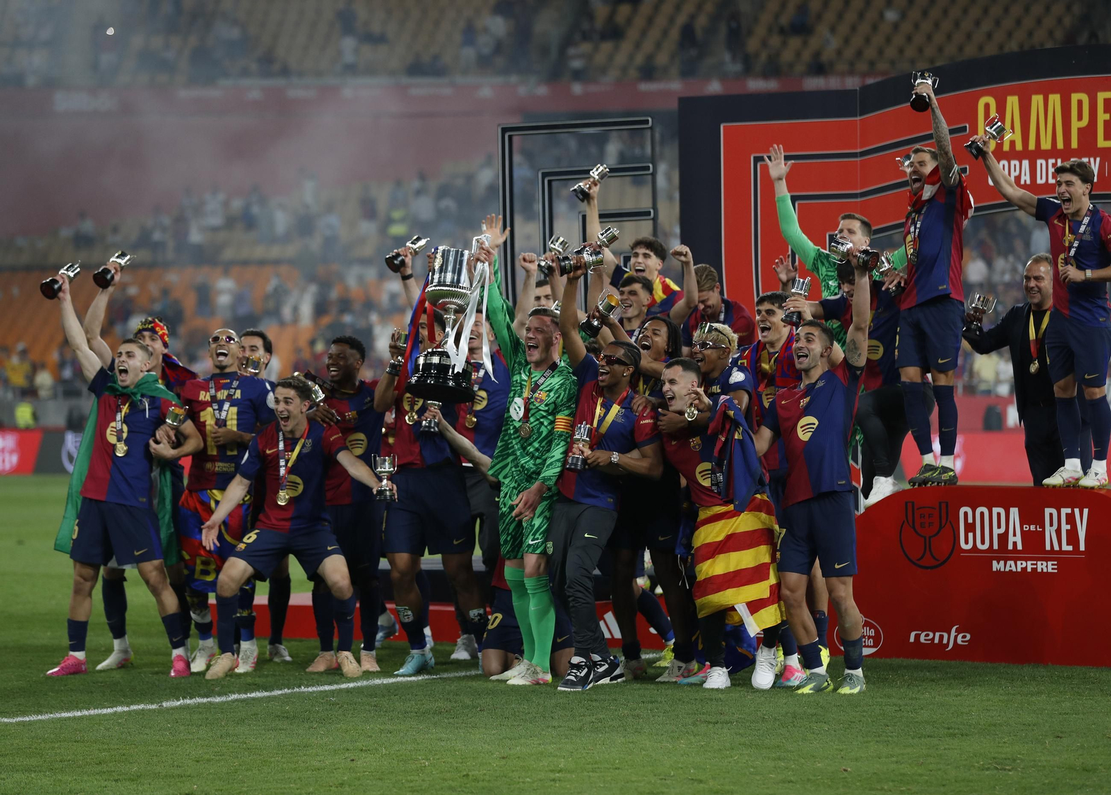 Las fotos del Barcelona - Madrid