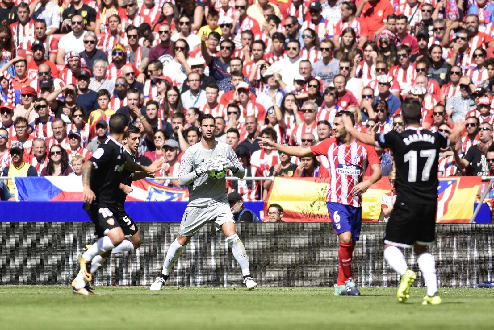 Imágenes del Atlético de Madrid- Sevilla FC