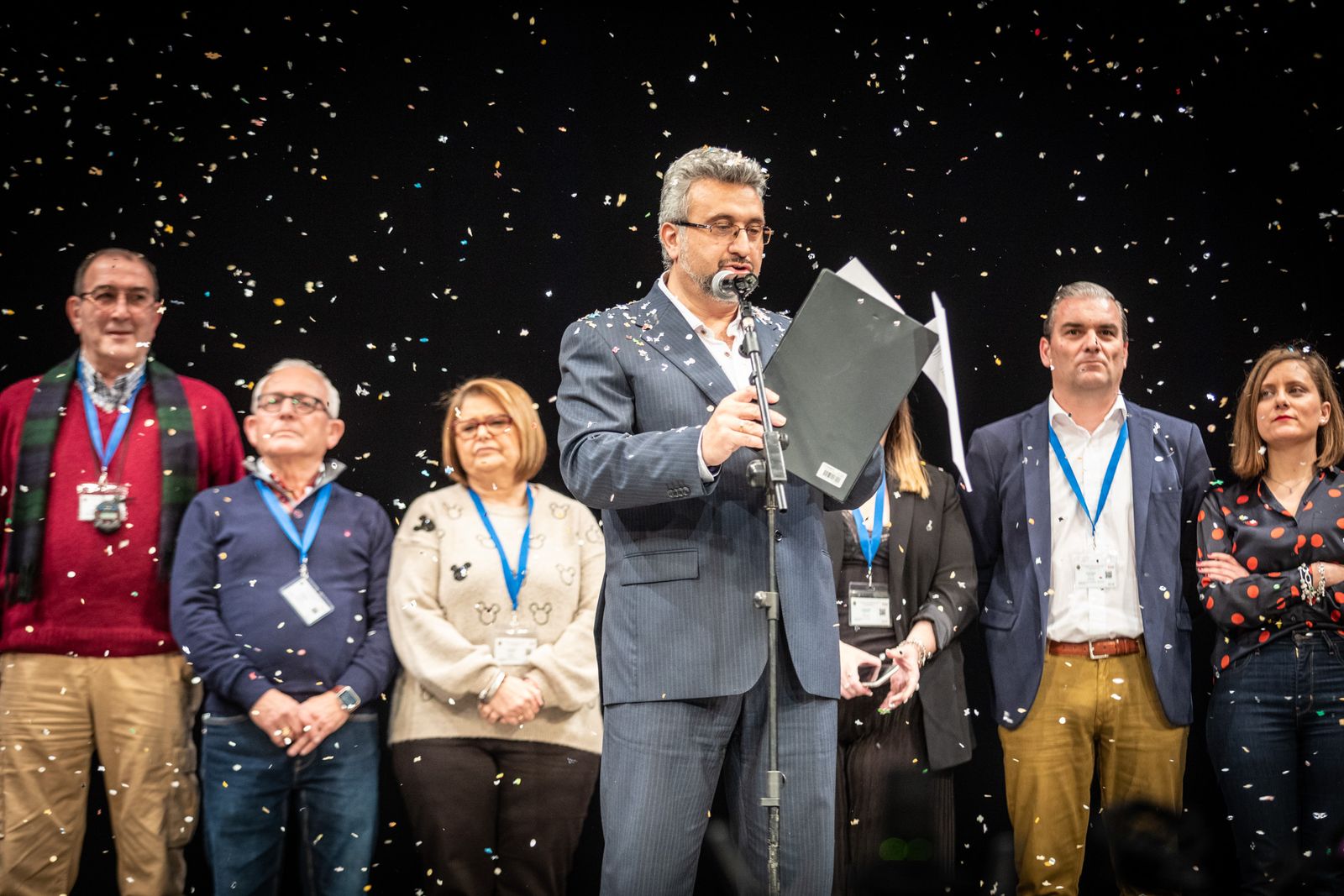 Un fallo del jurado en el COAC 2019.