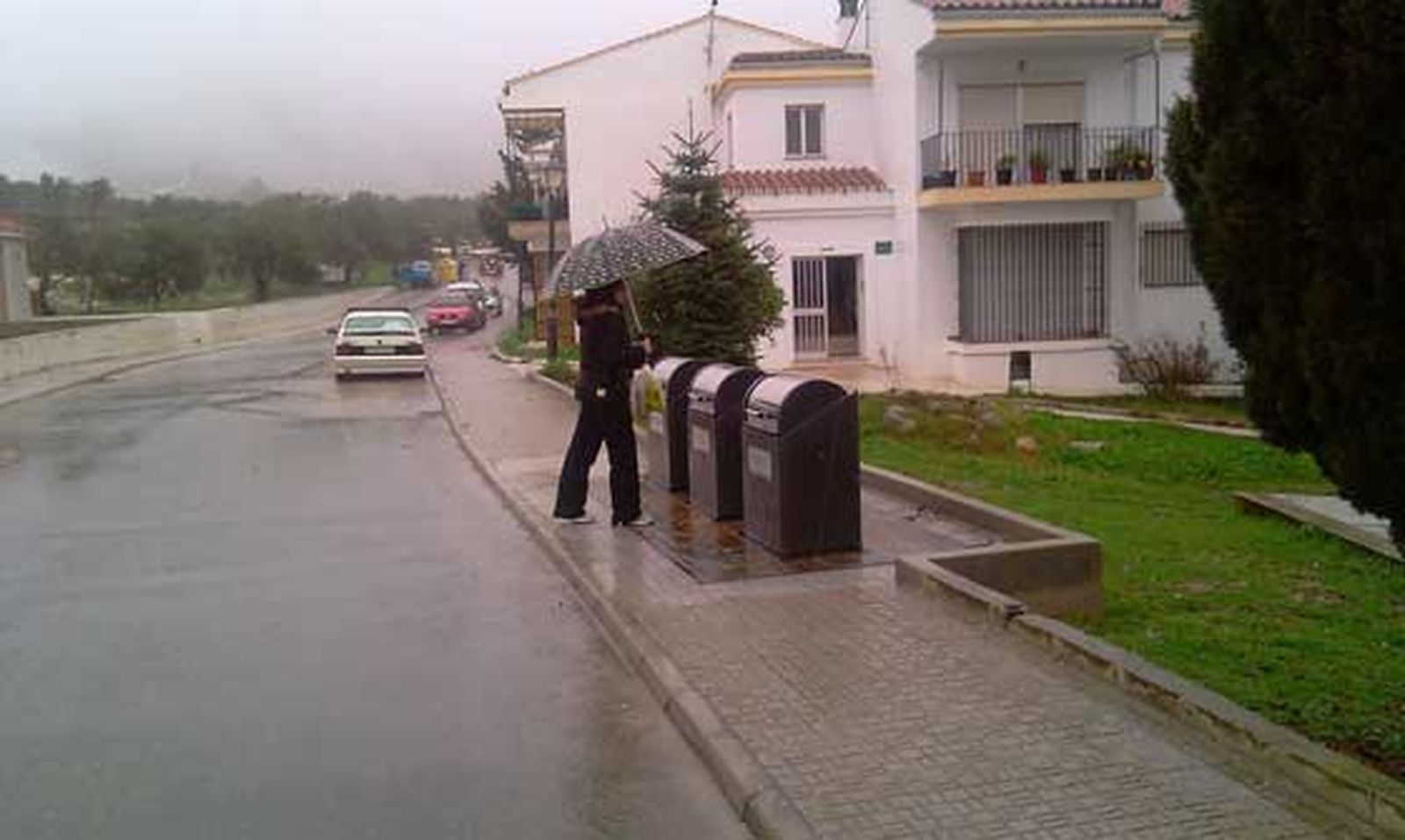 Intensas lluvias en el municipio de Yunqueras.

Foto: Agencias