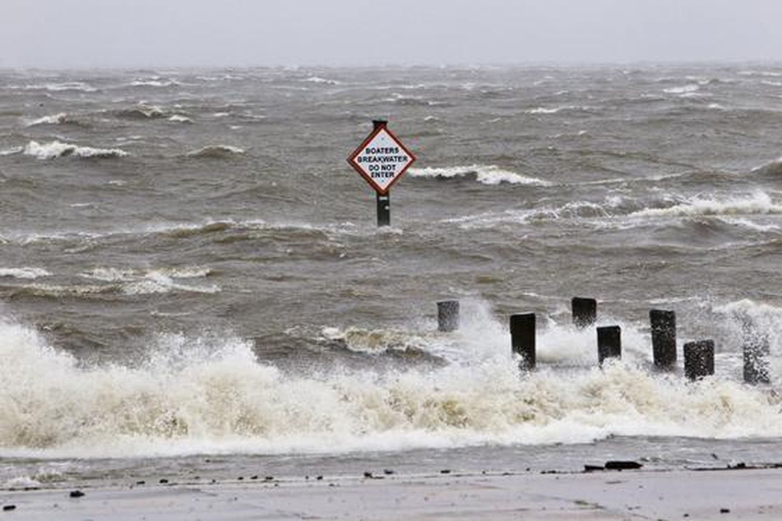 La llegada del huracán a Nueva Orleans(EEUU).

Foto: SKIP BOLEN(EFE)