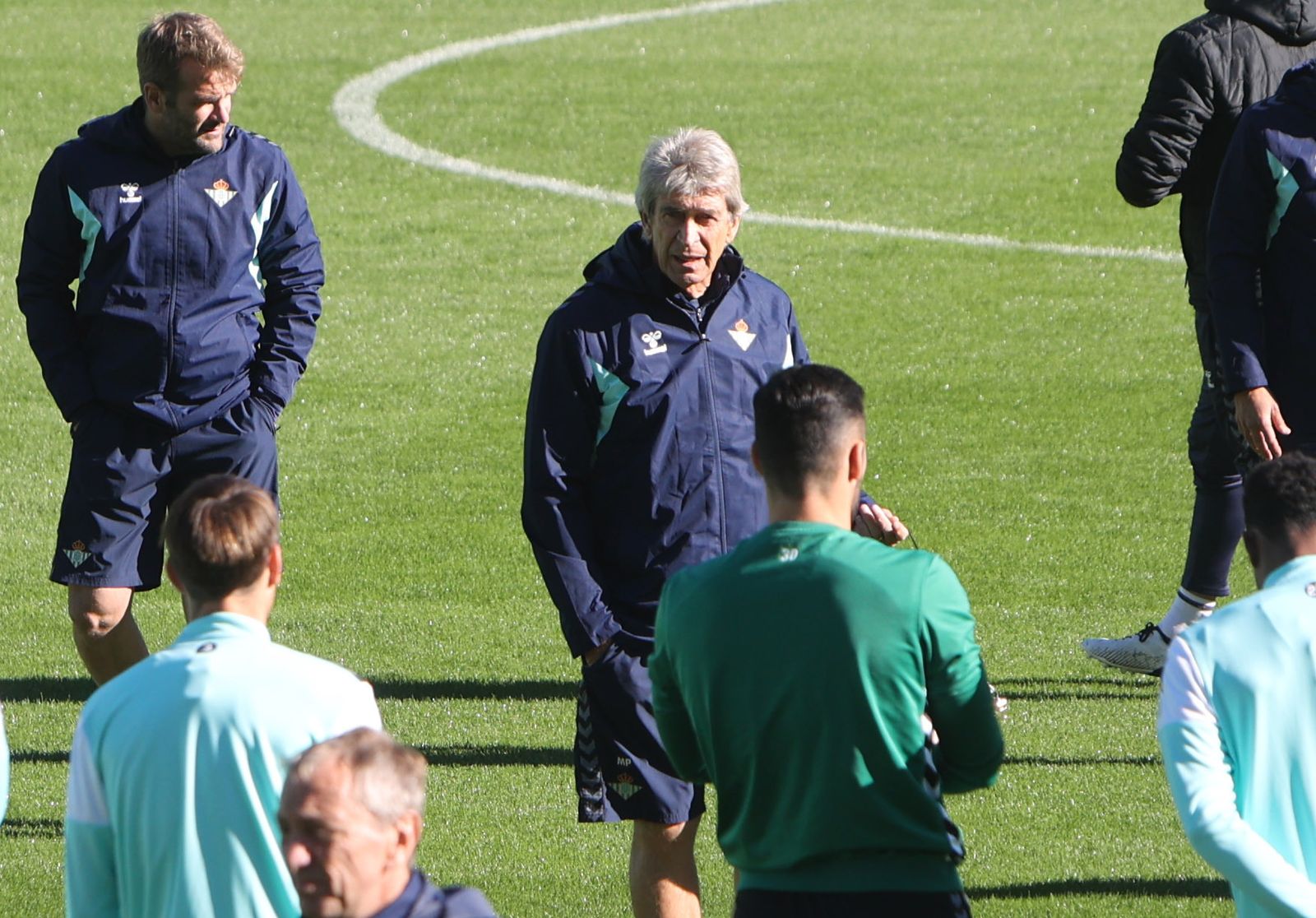 Las fotos del entrenamiento del Betis