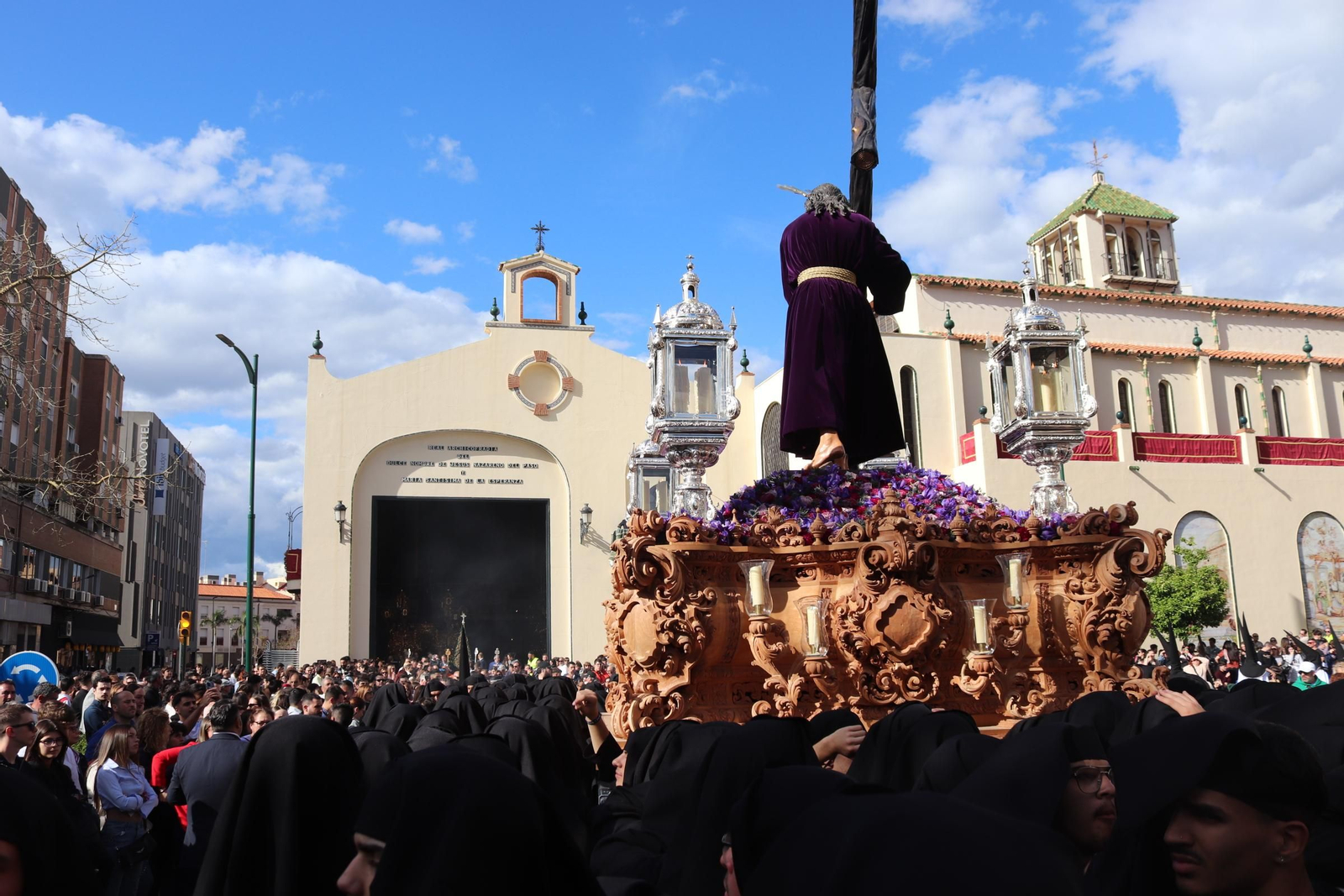 Mediadora en el Miércoles Santo en Málaga, en fotos