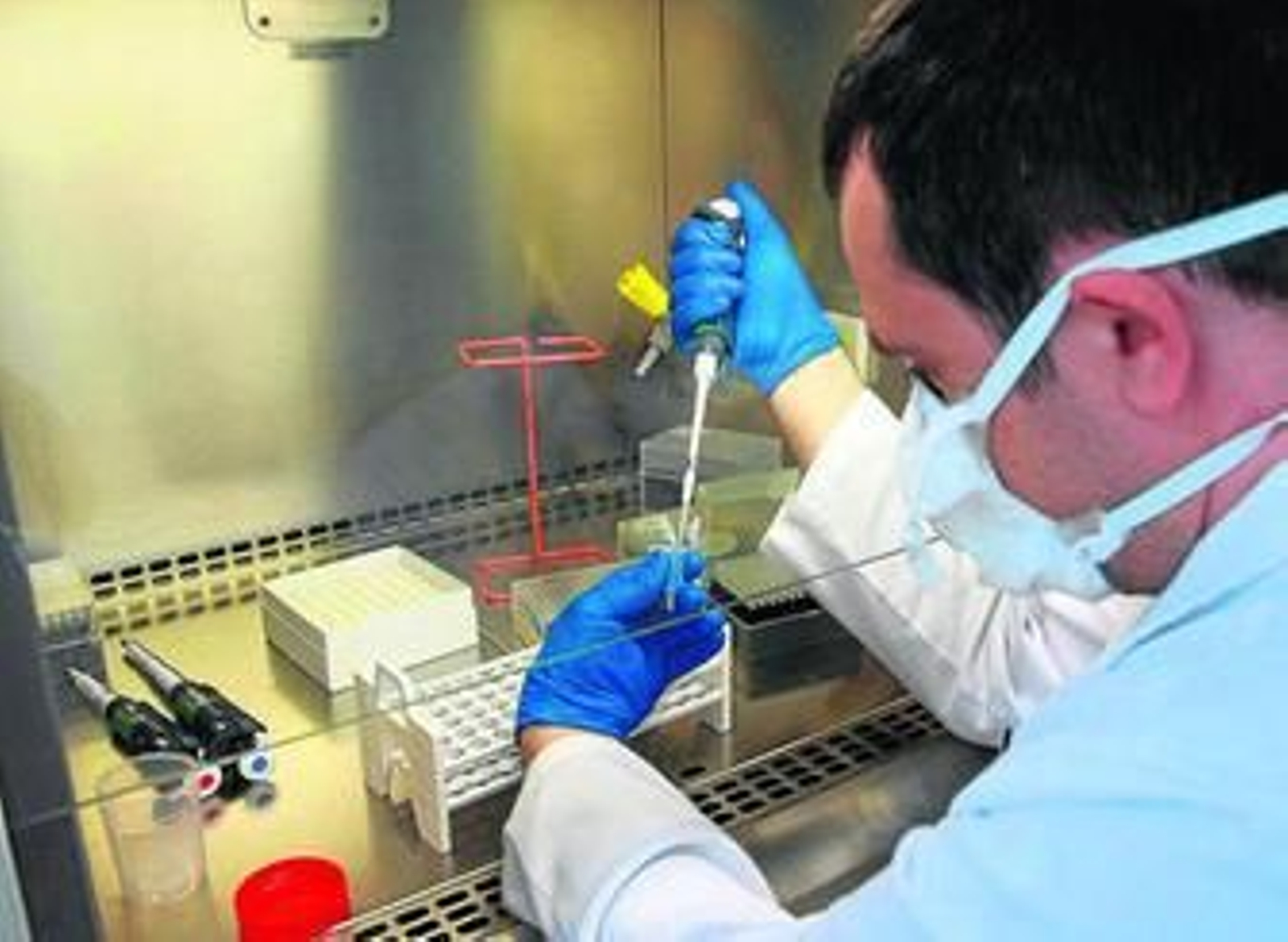 Un laboratorio de la Policía Científica.