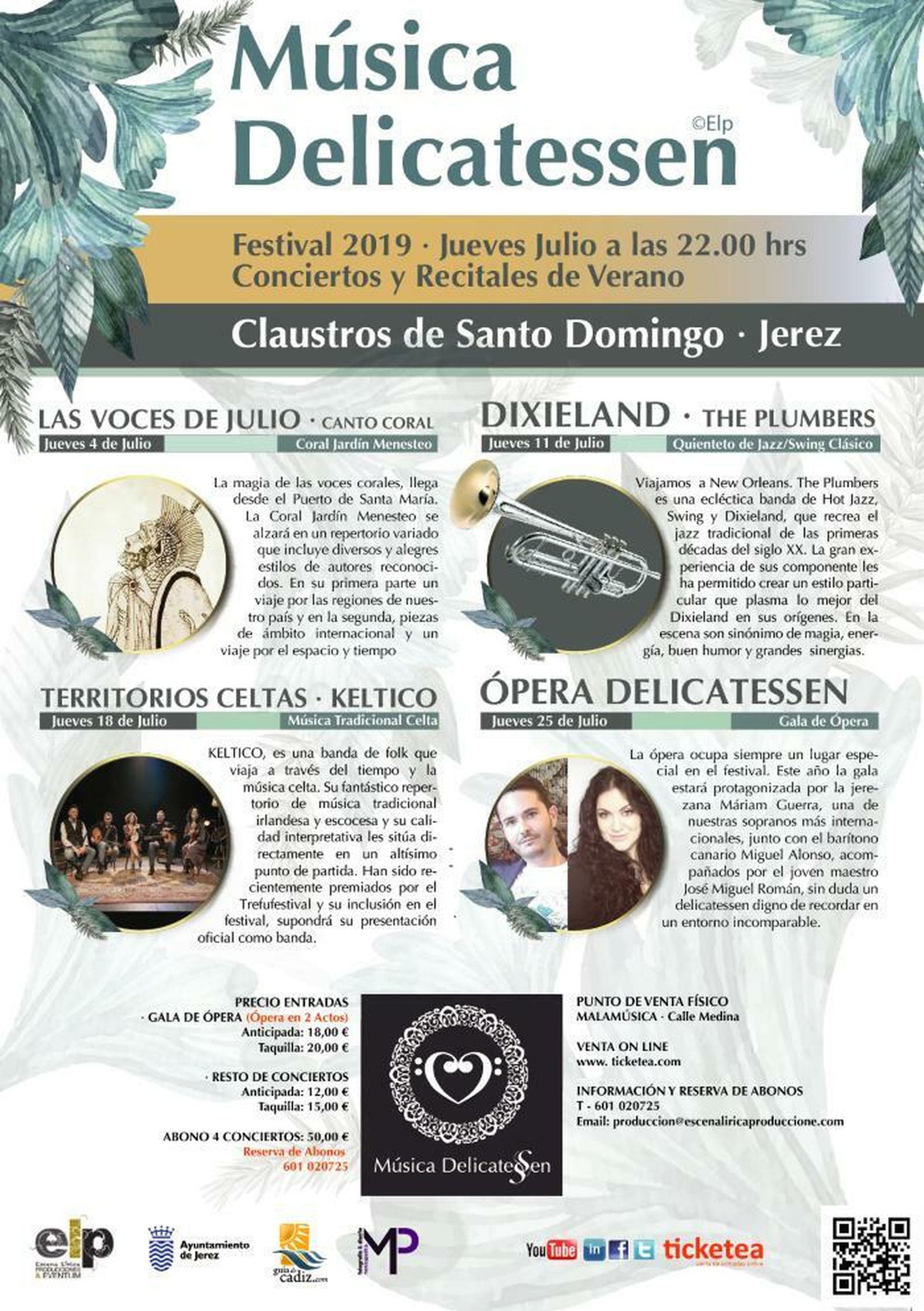 Cartel del ciclo Delicatessen.